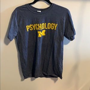 Unisex University of Michigan Psychology Tee